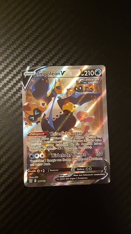 Cartes à collectionner: Pokémon Karte: Impoleon V – D'occasion à Pieterlen par Tobias2011