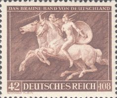 Deutsches Reich 780 Das Braune Band von Deutschland **
