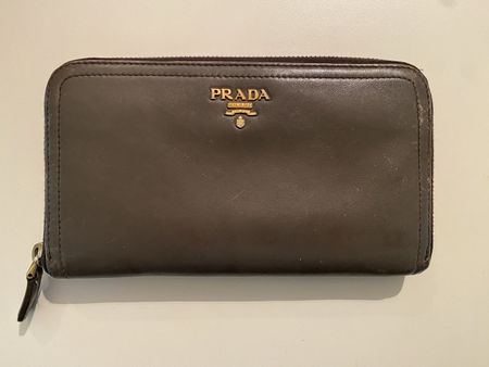 Prada Geldbörse aus Leder