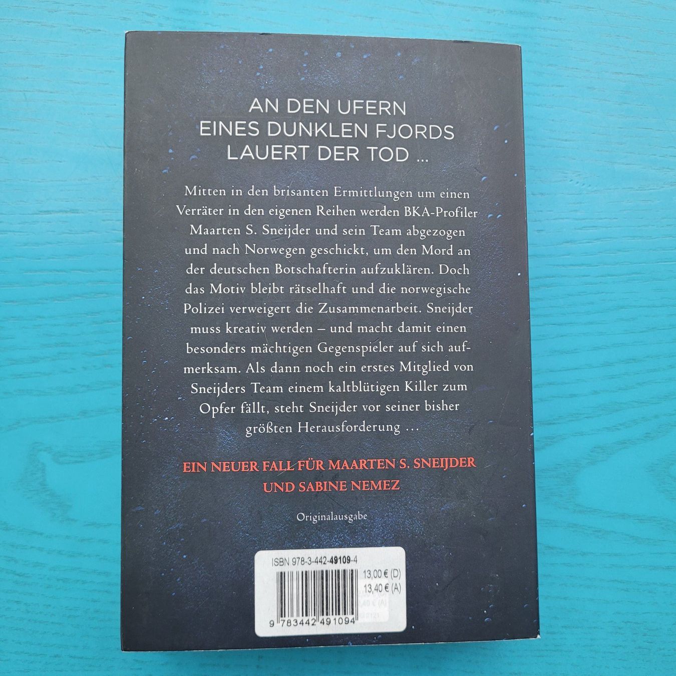 Libri: Andreas Gruber- Todesschmerz – Usato da SCHÜBELBACH venduto da CoKaHa 1