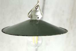 INDUSTRIEDESIGN - JUGENDSTIL - Lampe, Emaille, um 1910