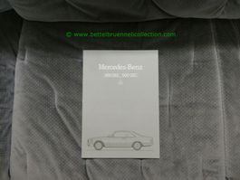 Mercedes-Benz S-Klasse Coupé SEC (W126) 1981/07 Prospekt d