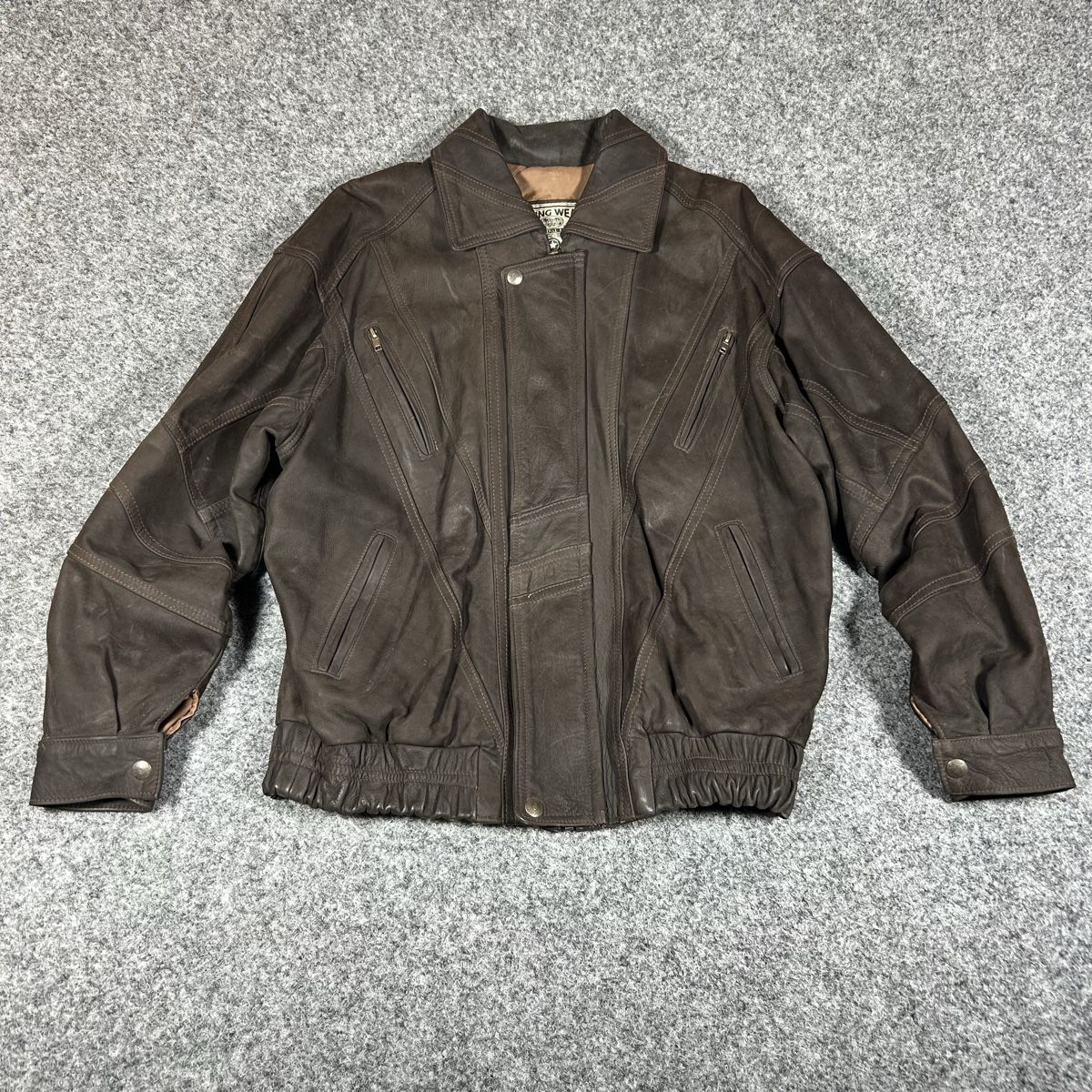 Giacche: Bomber leather Flying Wear – Usato da La Sagne NE venduto da Matlasape