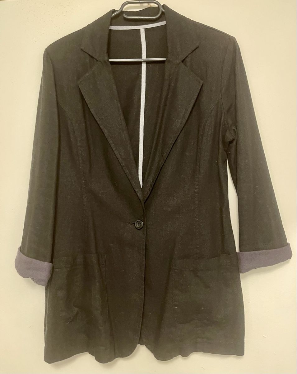 Giacche: Schicker Leinenblazer Gr. S schwarz – Usato da Meikirch venduto da Hilfe_Waisentiere