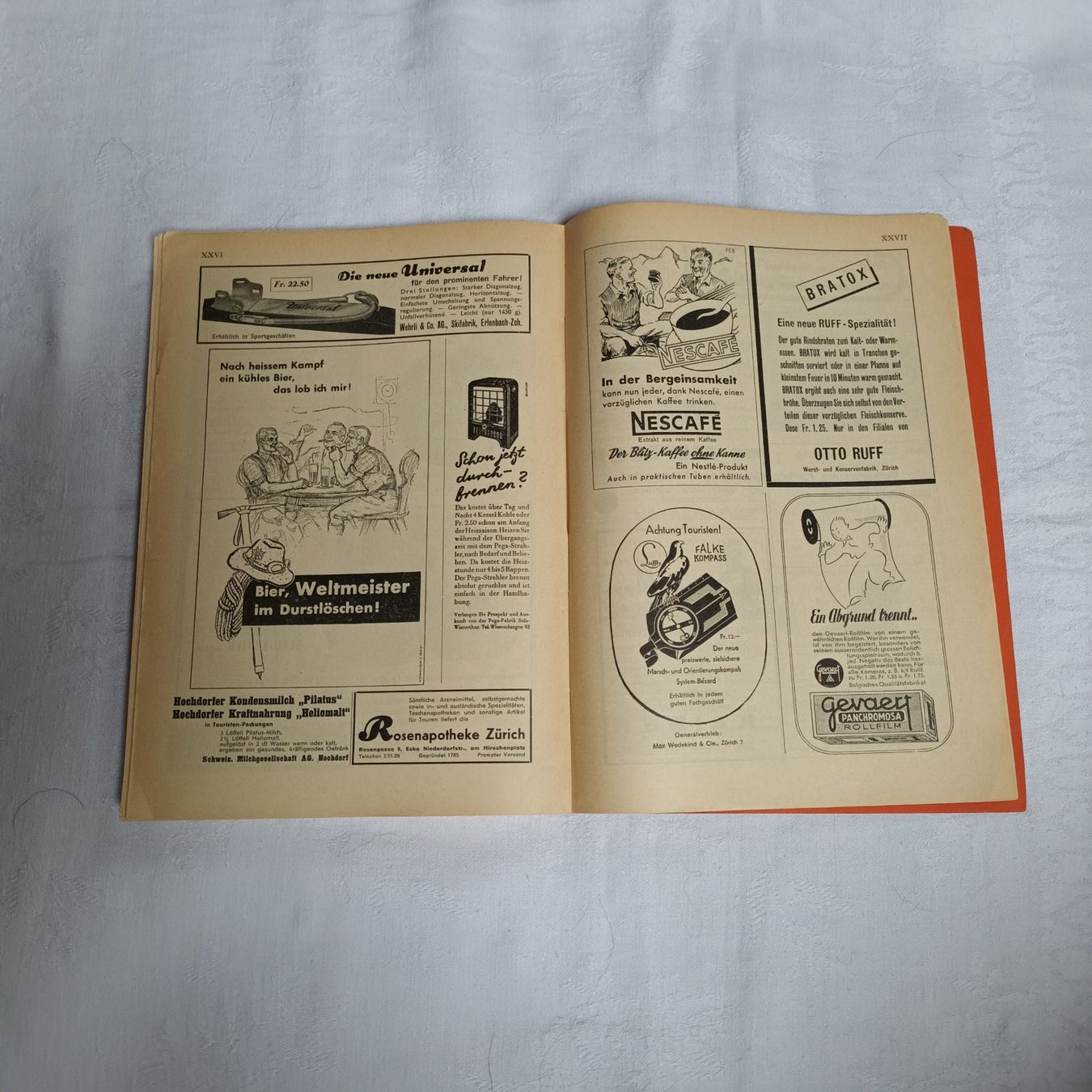 Bücher: Die Alpen / Les Alps / Le Alpi / Ils Alps  1938 – Gebraucht aus Bäretswil von ricoric 8