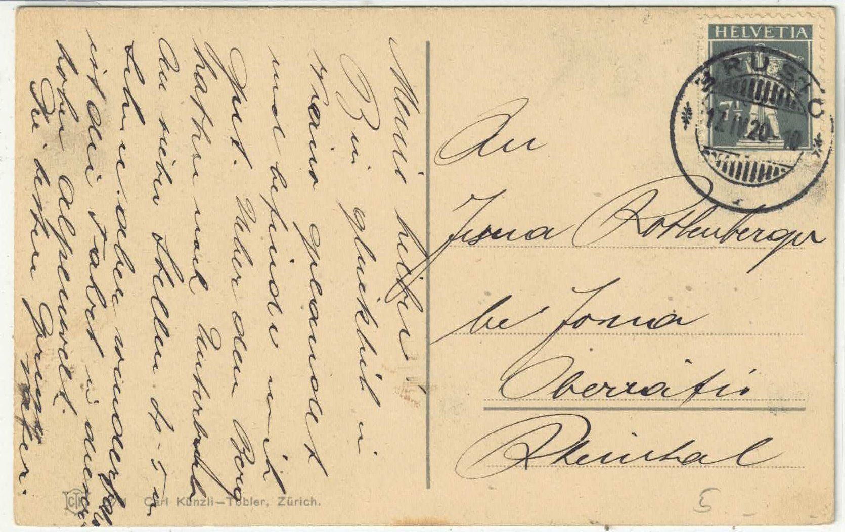 Cartes postales: Scanfs - Generalansicht - Litho – D'occasion à Ettingen par Kartenplanet 1