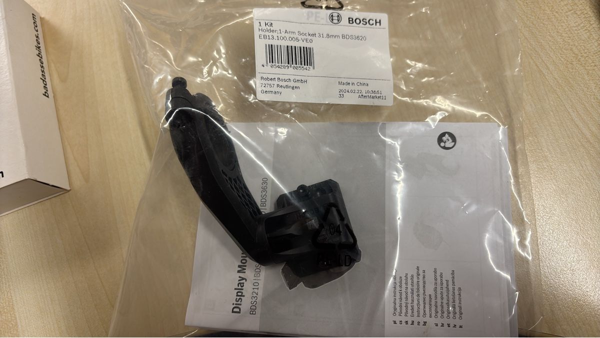 Bosch Pezzi di ricambio: Bosch Ebike Display Halterung BDS3210/3630 Neu – Nuovo (secondo la descrizione) da Glattfelden venduto da Therzog