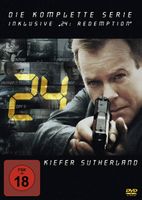 24/Twenty Four - Die Komplette Serie - Kiefer Sutherland/DVD