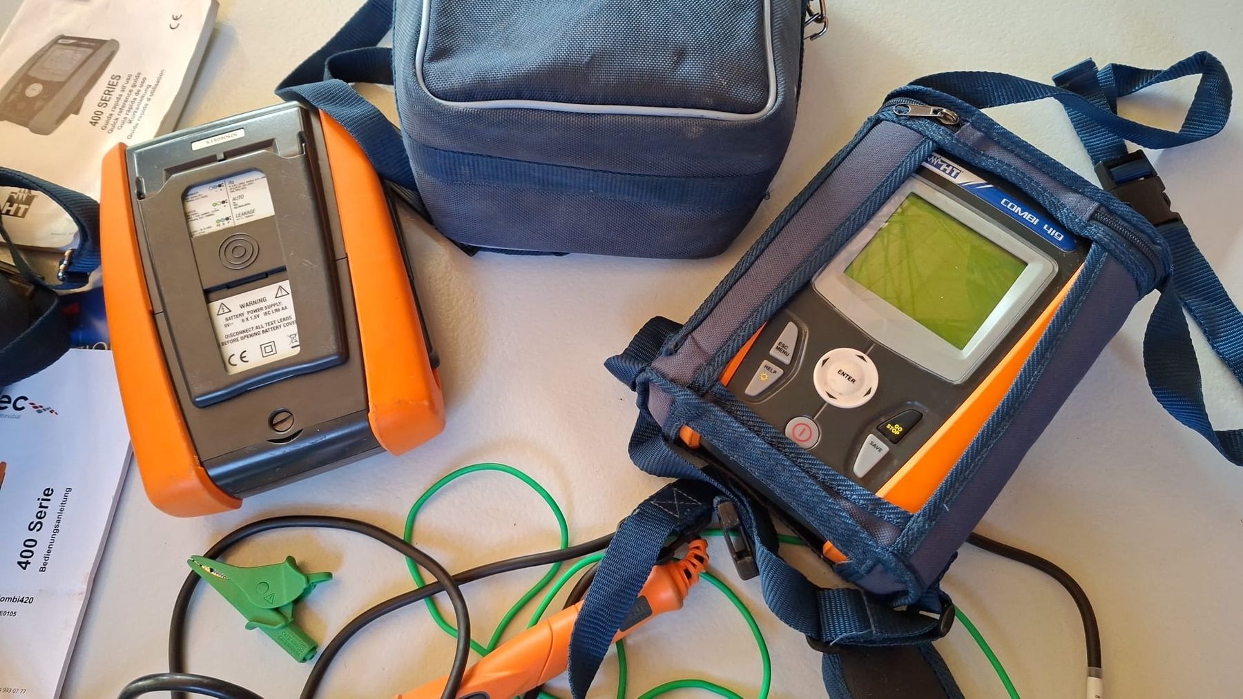 Messen: HT Instruments Combi419 Multimeter 2 Stück inkl. div Zubehör – Gebraucht aus Oberbipp von aut_x9tc 5