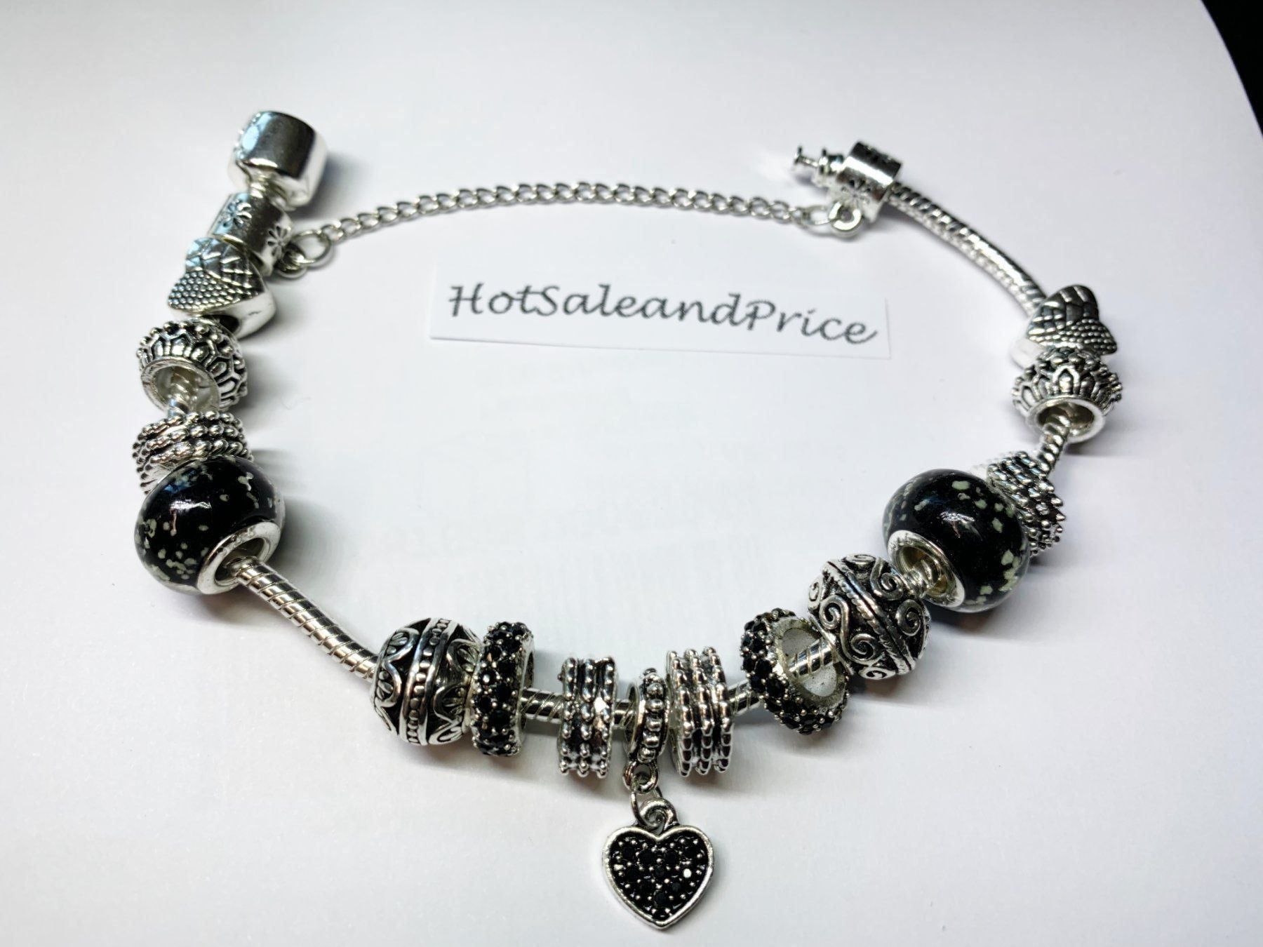 Bracciali & Braccialetti: Charms Armband,  mit Herzen usw – Nuovo e nell'imballaggio originale da Courlevon venduto da HotSaleandPrice 4
