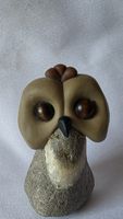 Eule Figur Naturstein Handgemacht siehe Foto