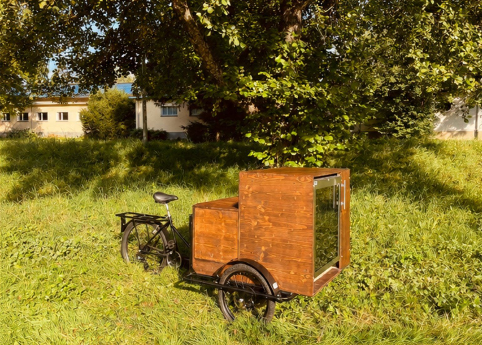 Allestimento di negozi e stand fieristici: Mobile Bar: E-Cargo Bike mit Aufbau (frisch ab Service) – Usato da Bern venduto da videgrenier_xr3 6