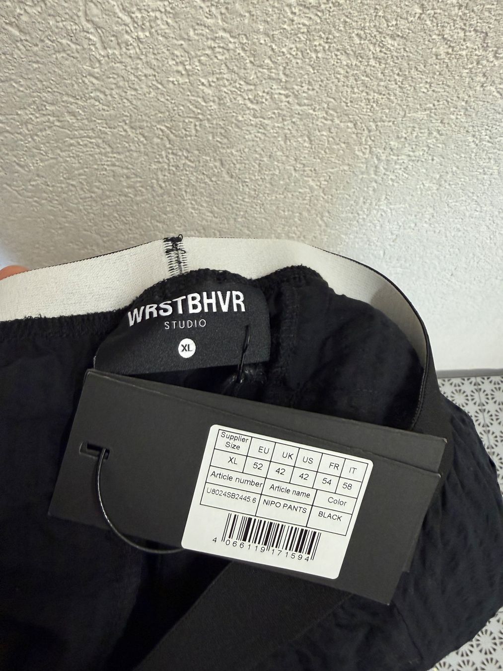 Pantaloni: WRSTBHVR Nipo Pants XL – Nuovo e nell'imballaggio originale da Biel/Bienne venduto da lichterhoh 2