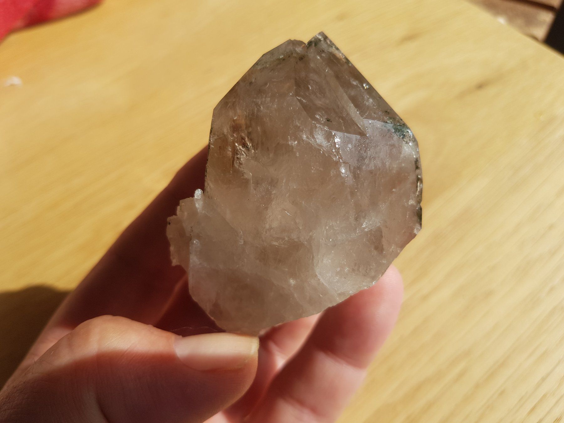 Minerali & Pietre curative: Rauchquartz mit Adular (Fundort Wallis) – Usato da Martigny venduto da yan_7tnz 3