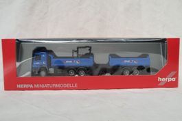Herpa MB Actros KipperAnhänger "Reinert"