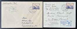 Schweiz 1948 - 2x Helicopter-Post, 23.IX.48