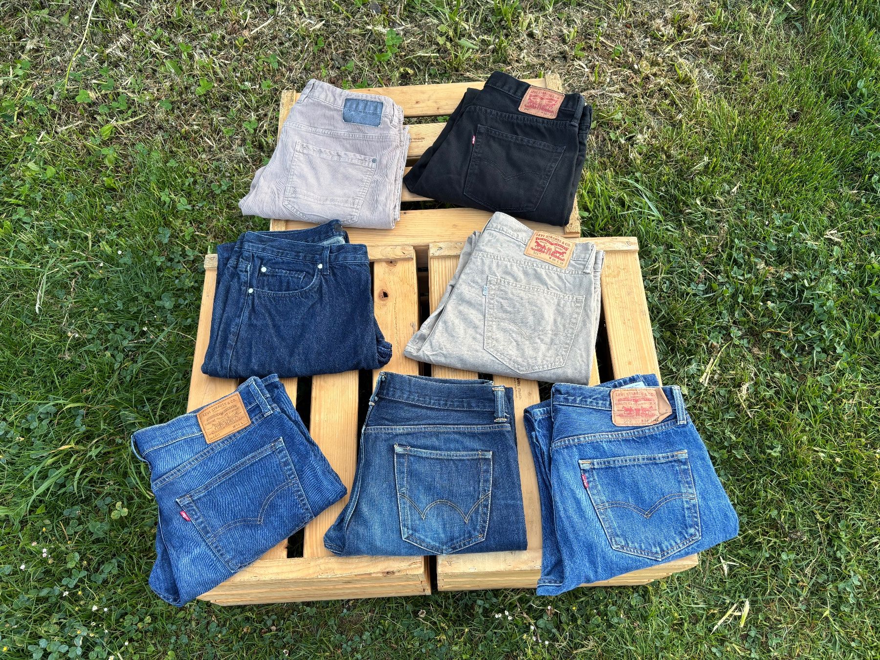 Jeans: 7 schöne Jeans – Gebraucht aus Feldbach von Olive1 7