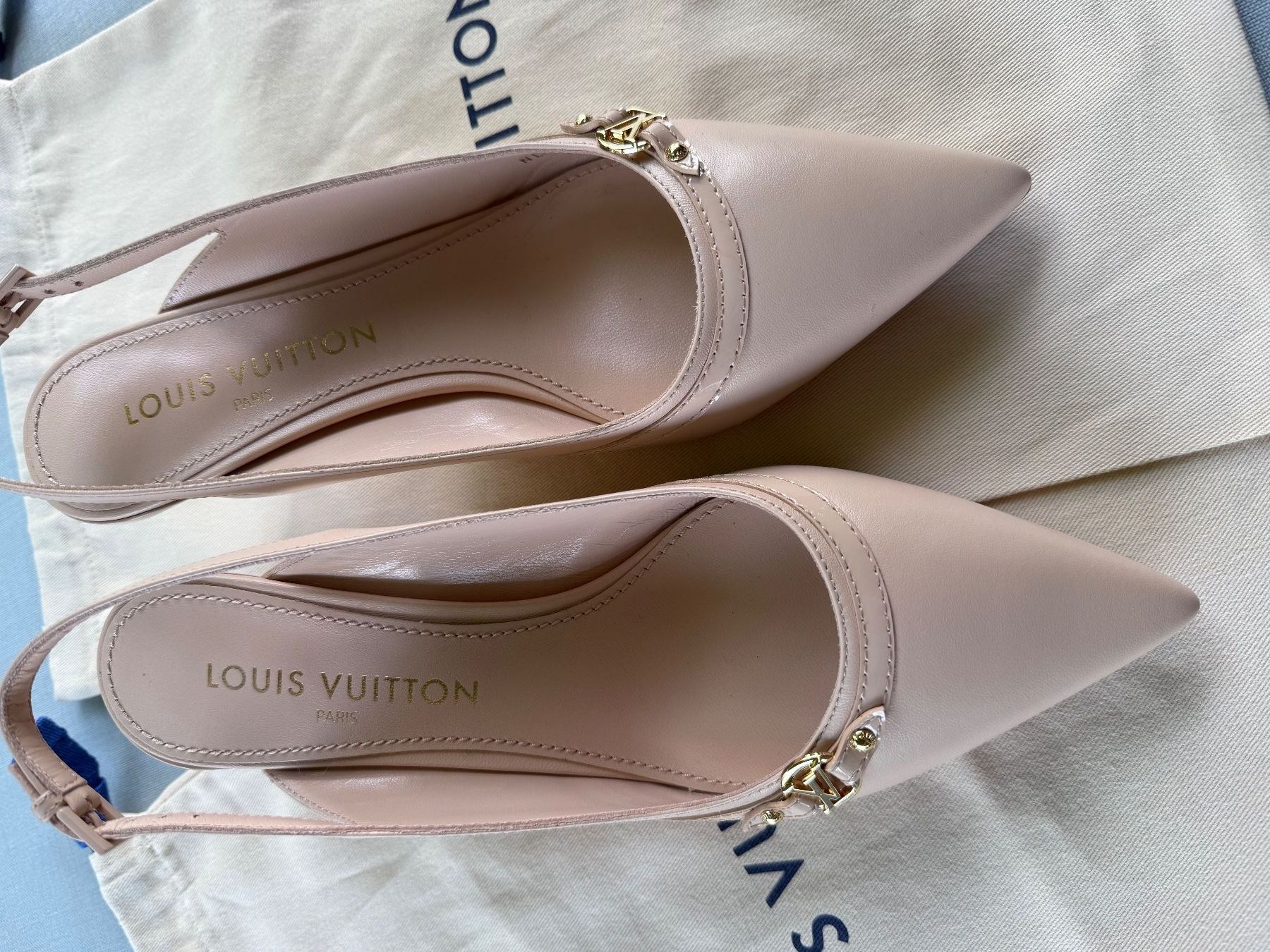 Louis Vuitton Chaussures femmes: Louis Vuitton Slingback Pump - Gr 38 – Neuf (Voir description) à Horgen par anubis103