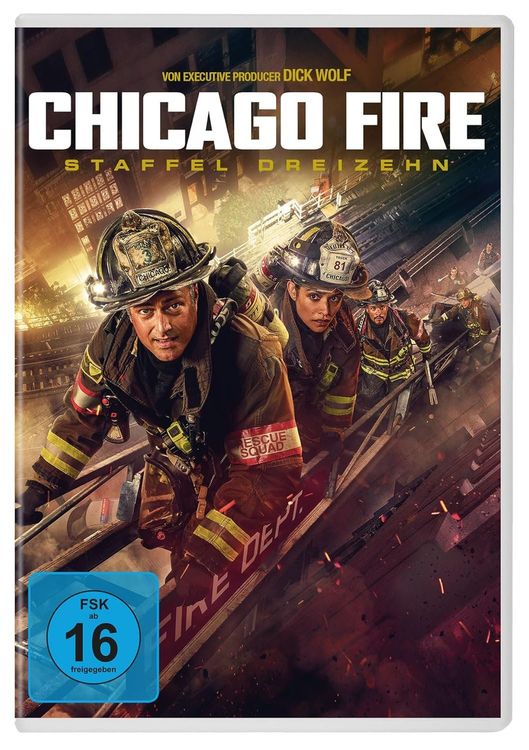 Chicago Fire - Staffel 13 (DVD) FABRIKNEU & OVP! (Neu und ...