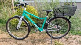 woom 6 Original 26" - Mintgrün - inklusive Zubehör