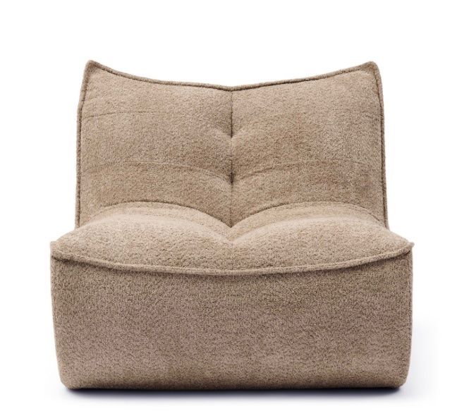 Riviera Maison Poltrone: RIVIERA MAISON** Accent Chair Soft Walnut – Nuovo e nell'imballaggio originale da Ruswil venduto da Miami-2026