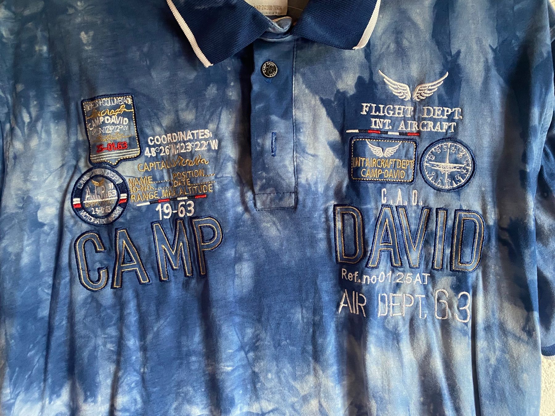 Camp David Magliette Polo: Camp David Poloshirt – Nuovo (secondo la descrizione) da Wilderswil venduto da Guru28 1