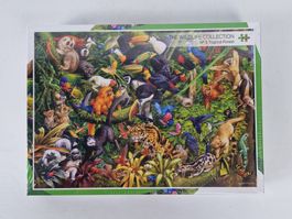 1000 Teile Puzzle, Motiv: tropischer Wald