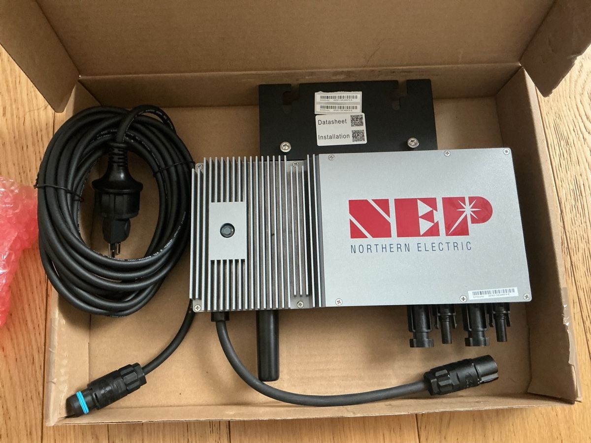 Inverter: NEP BDM-600 Mikrowechselrichter - NEU  – Nuovo e nell'imballaggio originale da Amriswil venduto da Wurstsommelier