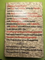 Herzog Carl Eugen von Württemberg: Tagbücher seiner Rayssen