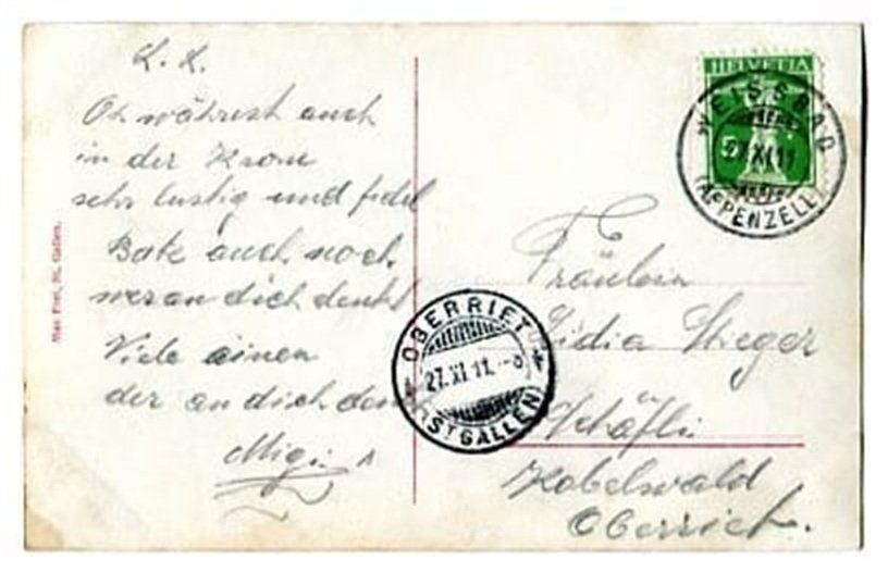 Cartoline postali: Sämtiseralp, im Winter – Usato da Ottikon b.Kemptth. venduto da Neptun1974 1
