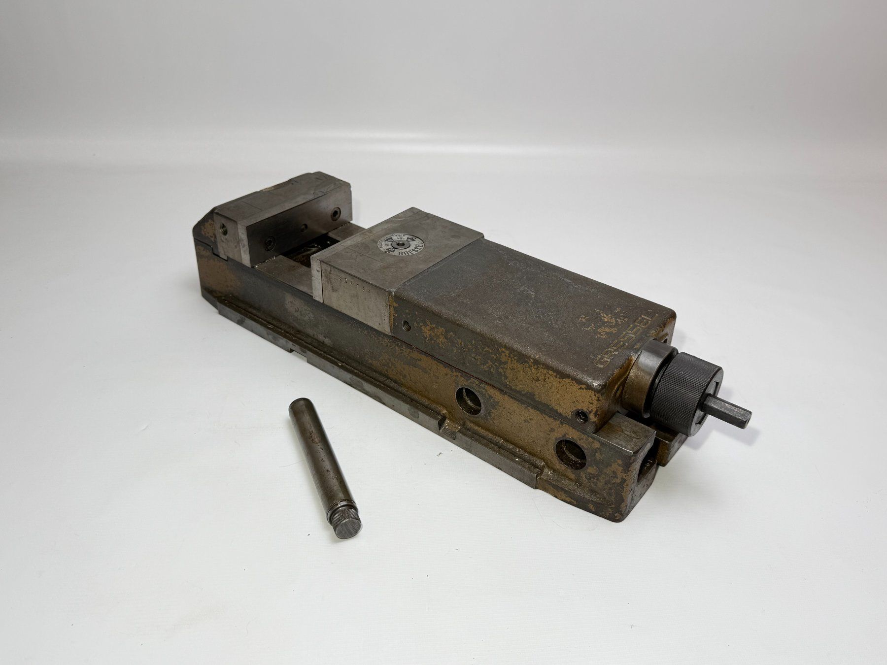 Gressel Tutti gli attrezzi: Gressel 125mm Hochdruckspanner Maschinenschraubstock – Usato da Boswil venduto da ABLagerBoswil