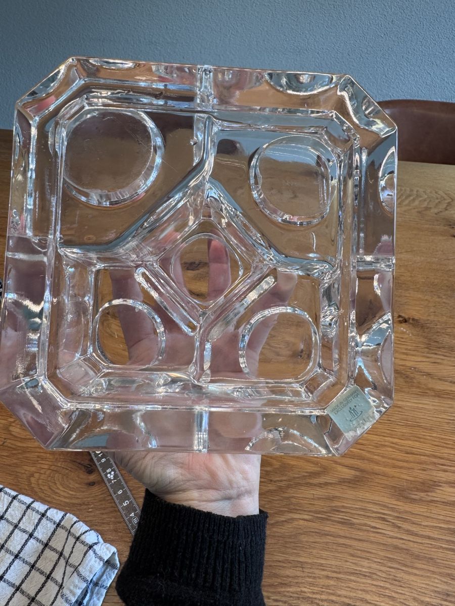 Portacandele: Glas Kerzenhalter Kerzenständer Made in Germany – Usato da Niederbüren venduto da Oetschli 5