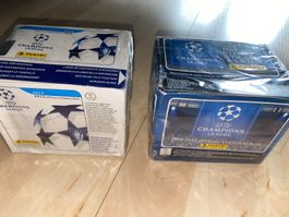 2x Panini Displays Champions League 2012/13 & 2009/10