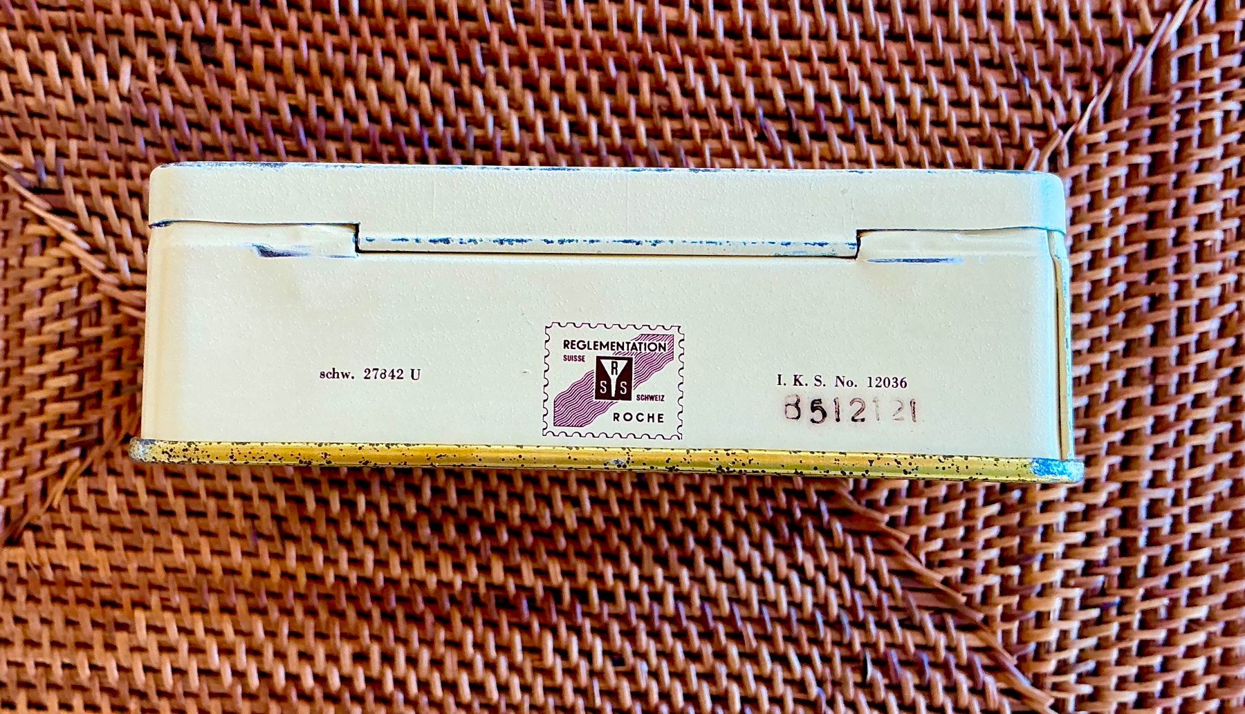 Barattoli: ALTE APOTHEKER BLECHDOSE – Usato da Zell LU venduto da Silvermemory 3