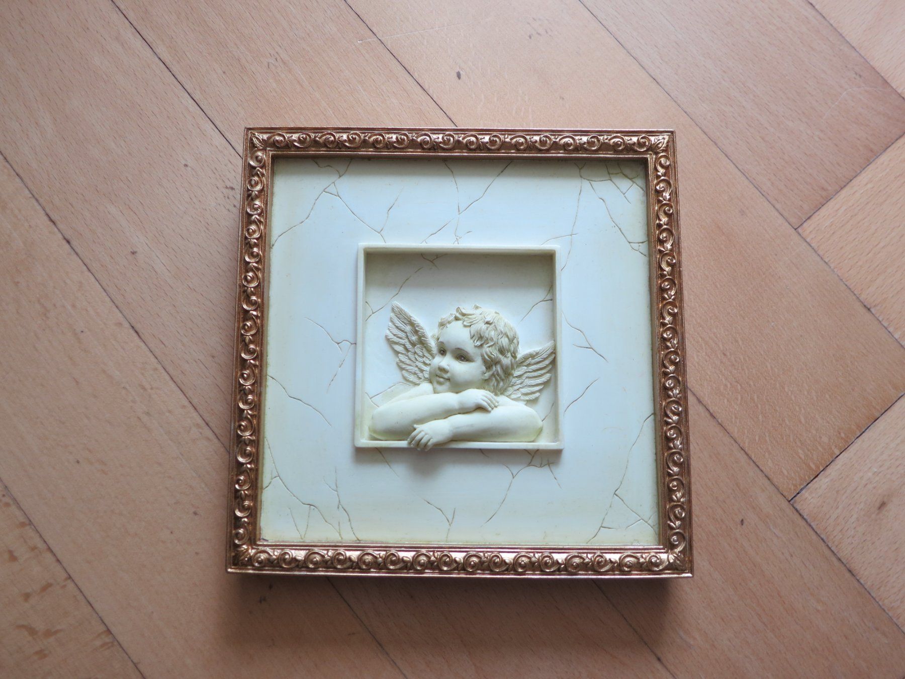 Foto & Immagini: 3 Engel, gerahmt, Bilder / Skulptur – Nuovo (secondo la descrizione) da Olten venduto da Lilafarben 4