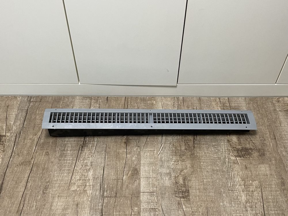 PATIKIL Alu-Lüftungsgitter 16 X 8 Zoll – Lamellenabdeckung Für Wand/Decke – Silberfarben Für Küche, Bad & Kamin
