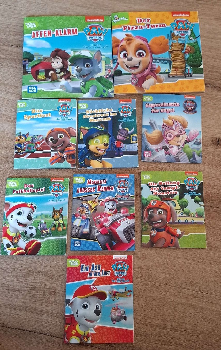 Libri: 9 Paw Patrol Erstlesebücherk – Usato da Bülach venduto da JAYA379
