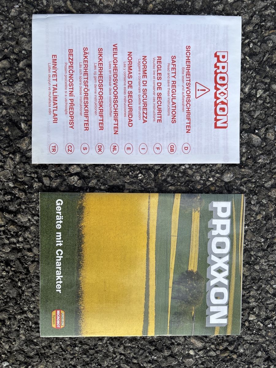 Proxxon Smerigliatrici & Lucidatrici: Ponceuse de précision Proxxon FBS 230/E – Usato da Lonay venduto da car_l9sk 2