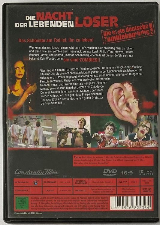 Tutti i DVDs: Die Nacht der Lebenden Loser – Usato da Flums venduto da Asquillo 1