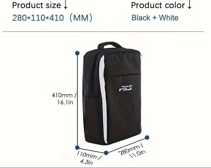 Zaini: Reiserucksack für PS5-Konsole – Nuovo e nell'imballaggio originale da Biberist venduto da ShopSoltan 5