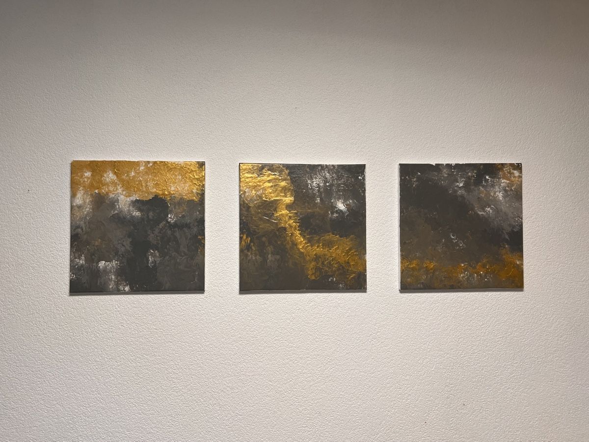 Dipinti: Triptyque abstrait – Nuovo e nell'imballaggio originale da Bulle venduto da Oliviermj