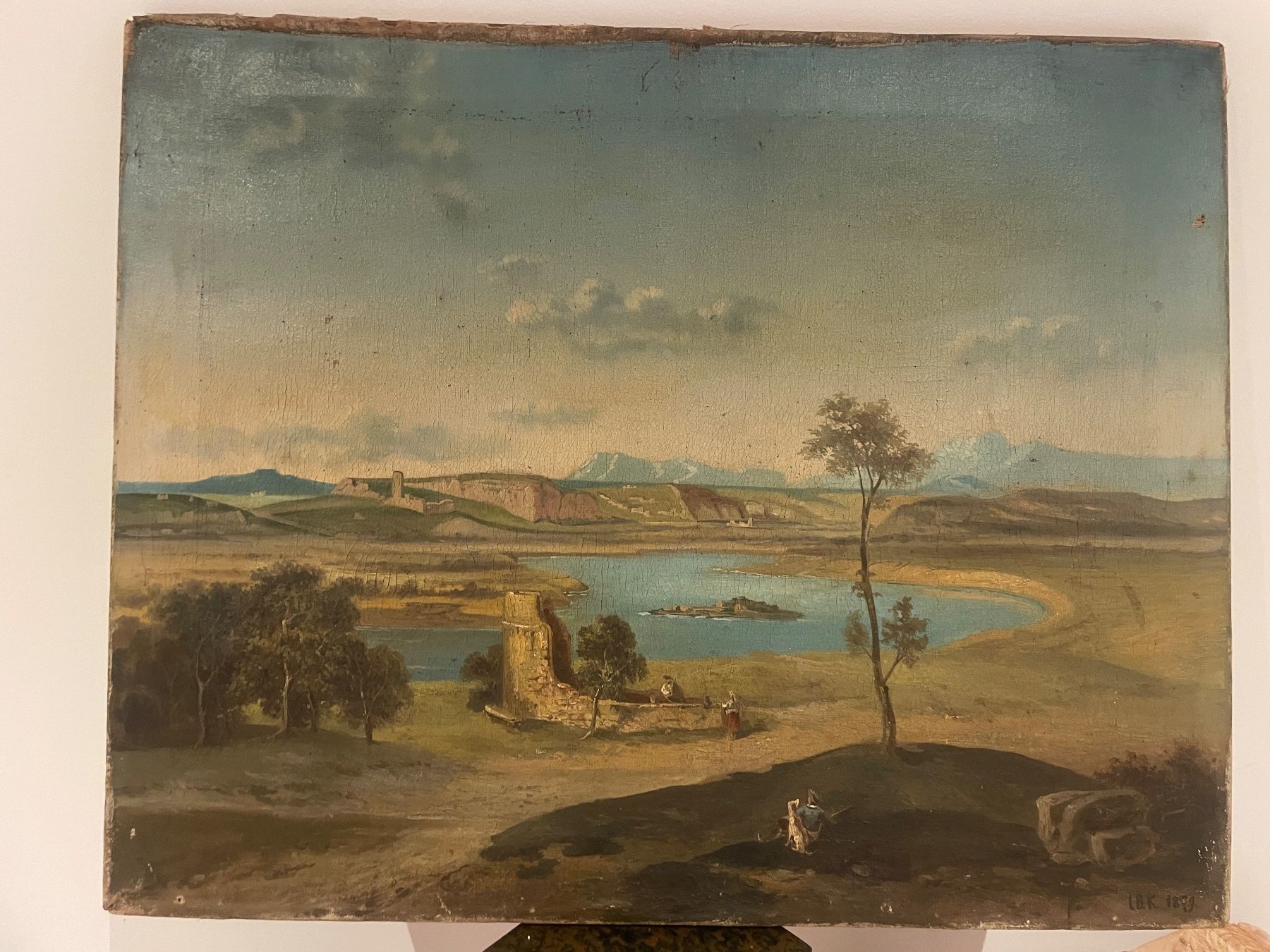 Gemälde: Otto Pilny Seltenes Bild Oel auf Leinwand 1879 – Gebraucht aus Volketswil von rubin74 2