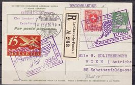 Eingeschriebener Brief Ganzsache Mit Zusatzfrankatur 1926