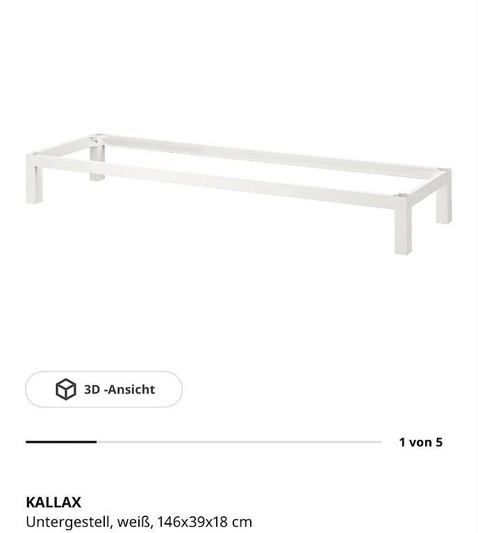 Scaffali: Kallax Untergestell – Usato da Aarberg venduto da oet_2z9x 1