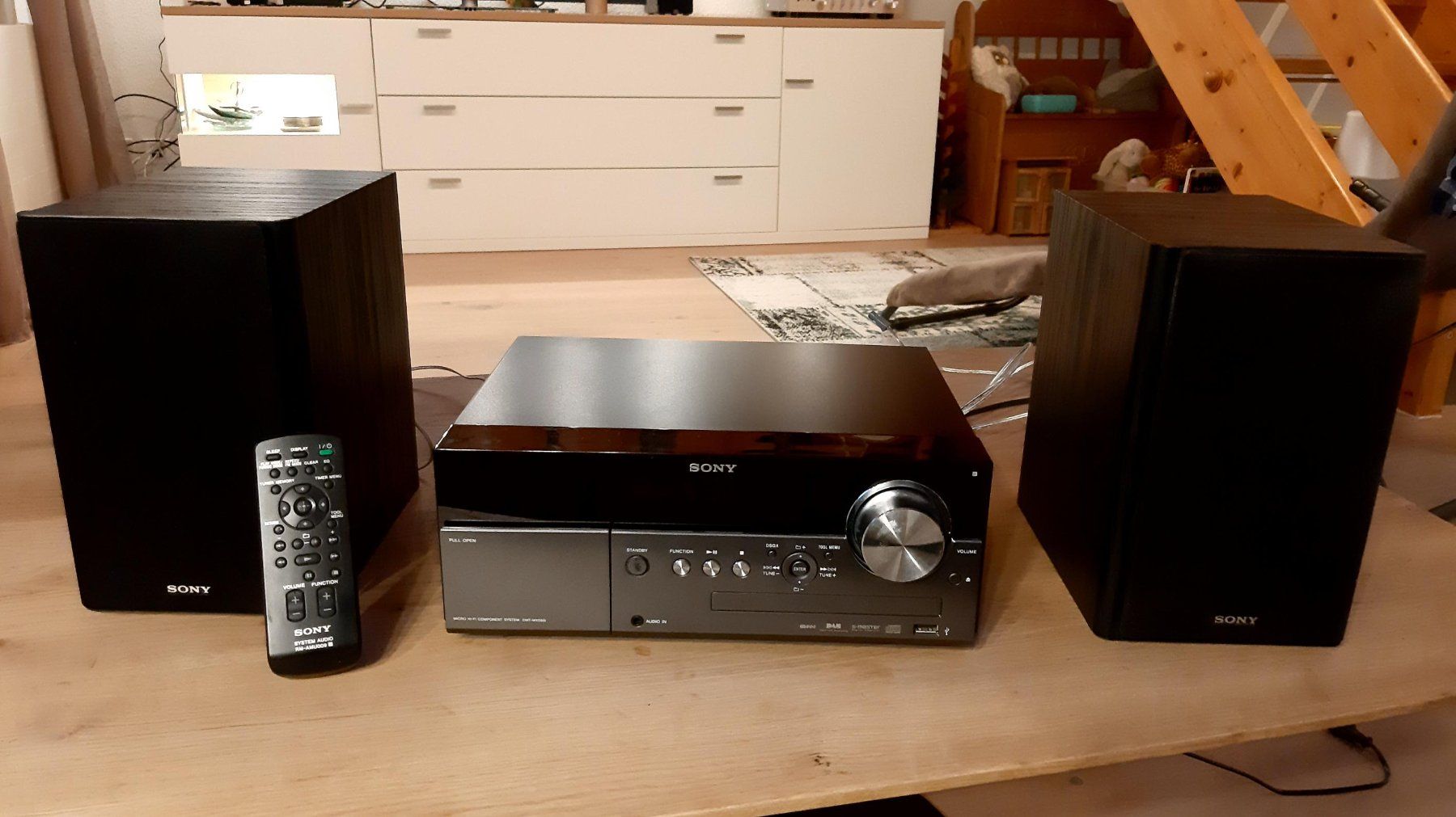 Sony Multimediaplayer & Streamer: Sony Micro HIFI Component System,DAB+,Top Zustand! 53 Zei... – Gebraucht aus Hornussen von cawefu
