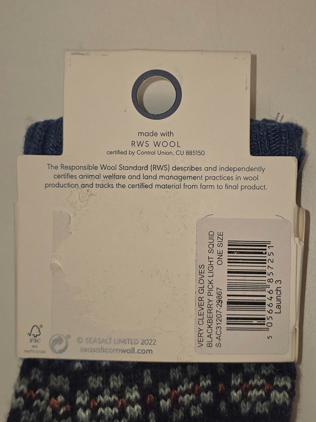 Guanti & manicotti: neu/OVP SEASALT Cornwall UK oneSize Gloves Touchscreen – Nuovo e nell'imballaggio originale da Dürnten venduto da Bachtelsurfer 3