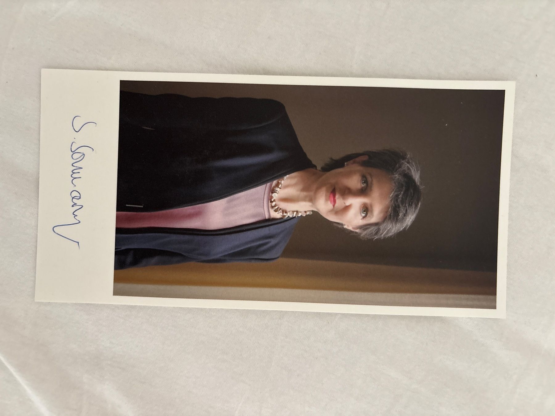 Autografi: Autogramm von Simonetta Sommaruga – Usato da Koblenz venduto da ajl_mw87
