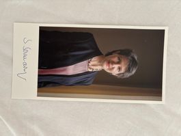 Autogramm von Simonetta Sommaruga