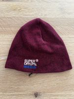 Beanie von Superdry Bordeaux Rot