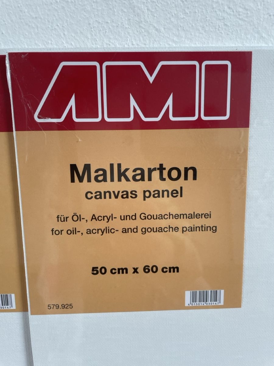 Dipinti: Malkarton 50 x 60 2 Stck – Nuovo e nell'imballaggio originale da Freidorf TG venduto da ibipatria 1